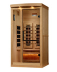 8010 sauna three quarter view, the smallest cabin in the range