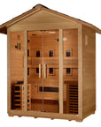 Gargellen sauna side profile against a plain background