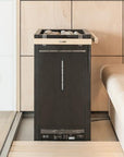 Harvia Virta E Heater Sauna interior sauna view