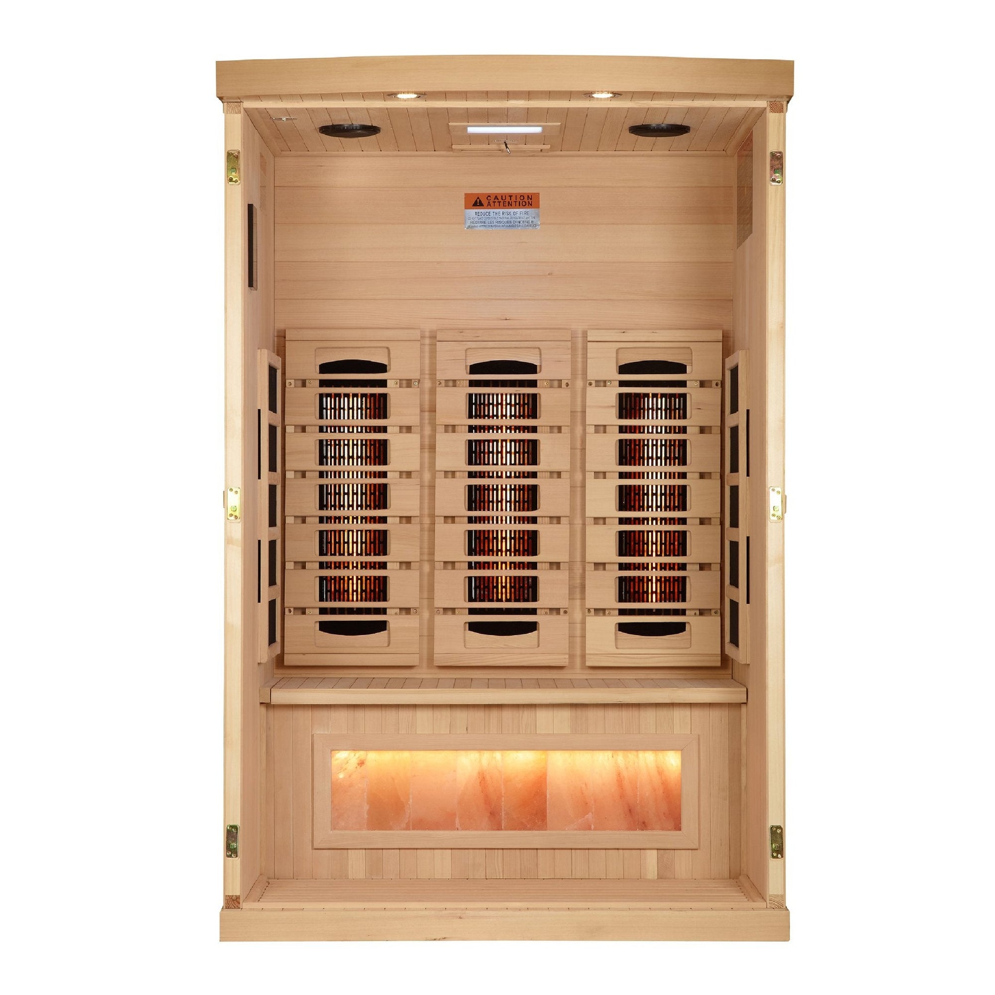 8020 sauna side profile against a plain background