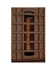 Full spectrum near infrared heater element close up