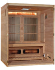 Soria interior with the chromotherapy lighting on
