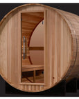 Zurich barrel sauna 6kW stove with built in controls