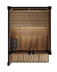 SaunaLife GL Outdoor Sauna Interior Top View